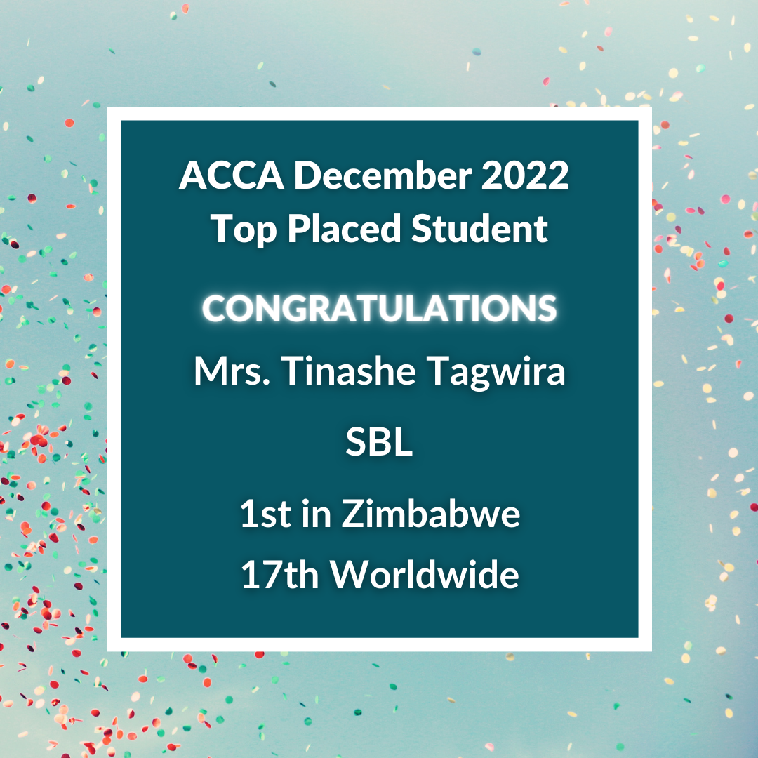 ACCA December 2022 Top Placed Student